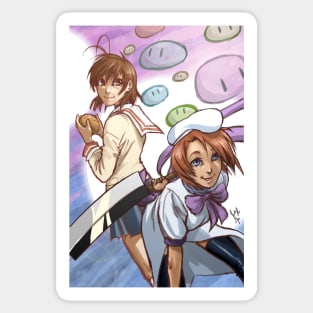 Rena & Nagisa Sticker